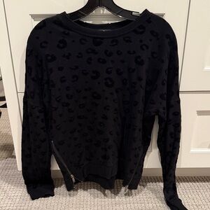 Rails Black Patterned Women's Sweater